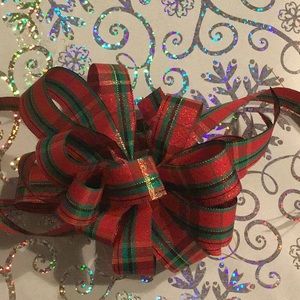 Plaid bow